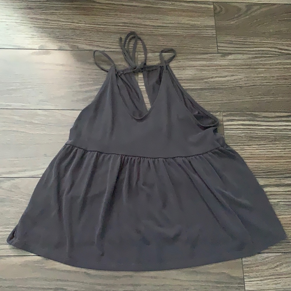 Grey American Eagle Tank Top